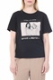 KENDALL + KYLIE-Γυναικείο t-shirt KENDALL + KYLIE PHOTO SQUARE μαύρο