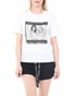 KENDALL + KYLIE-Γυναικείο t-shirt KENDALL + KYLIE PHOTO SQUARE λευκό