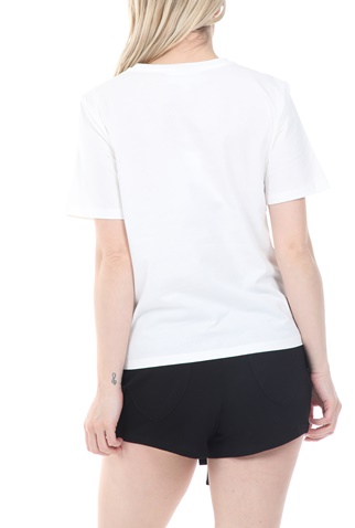 KENDALL + KYLIE-Γυναικείο t-shirt KENDALL + KYLIE PHOTO SQUARE λευκό