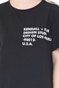 KENDALL + KYLIE-Γυναικείο t-shirt KENDALL + KYLIE LONGFIT LOGO μαύρο