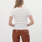 KENDALL+KYLIE-Γυναικείο basic t-shirt KENDALL+KYLIE KKW.1S1.042.021 λευκό