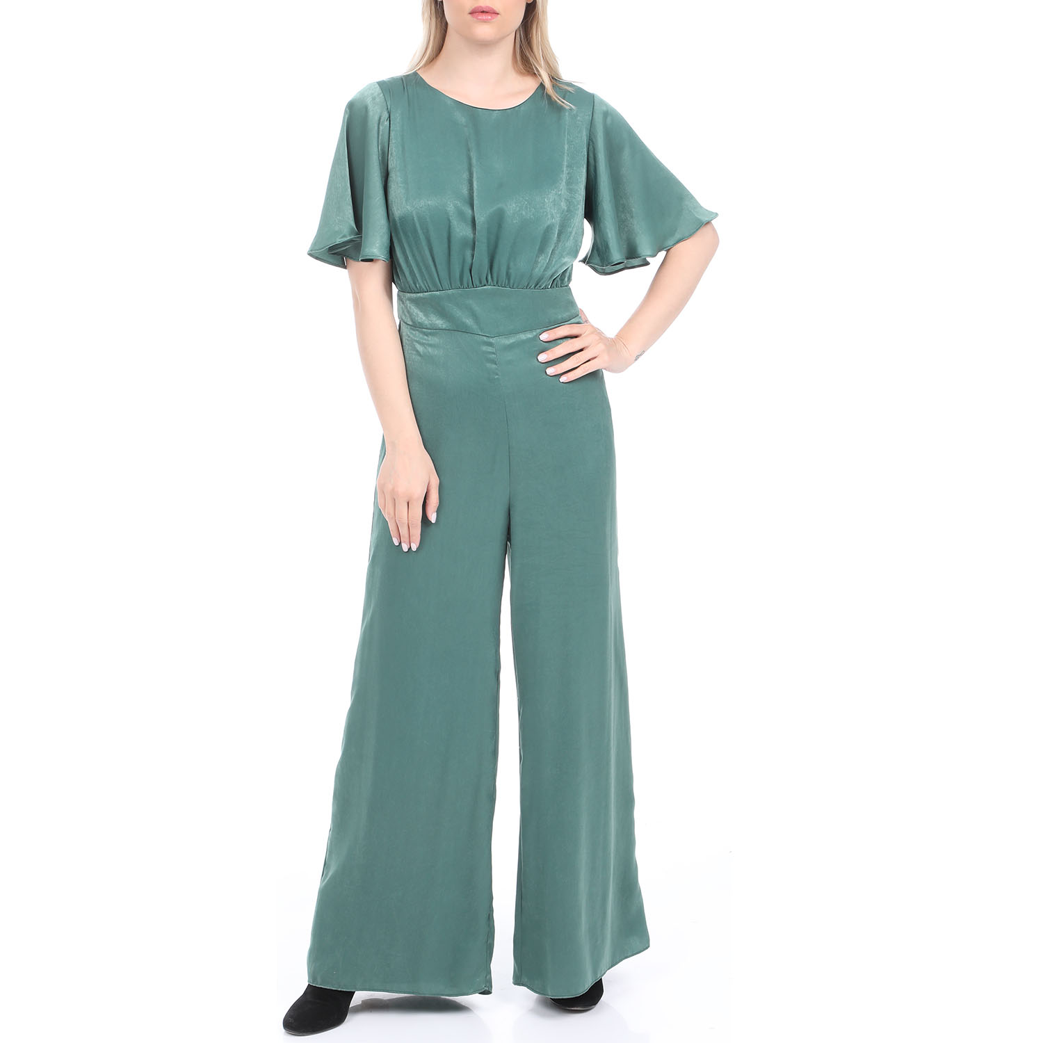 Γυναικεία/Ρούχα/Παντελόνια/Ολόσωμες Φόρμες ATTRATTIVO - Γυναικεία ολόσωμη φόρμα ATTRATTIVO πράσινη
