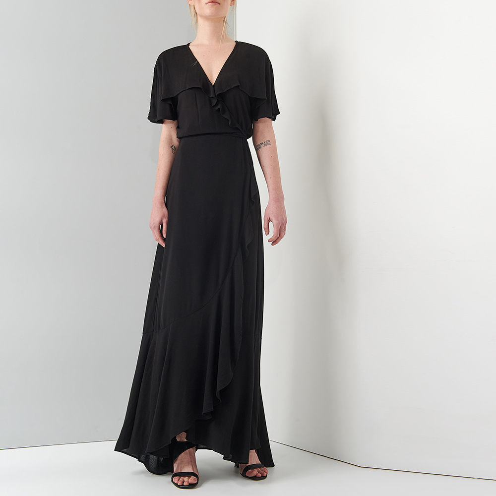 Γυναικεία/Ρούχα/Φορέματα/Μάξι 'ALE - Γυναικείο maxi φόρεμα 'ALE μαύρο