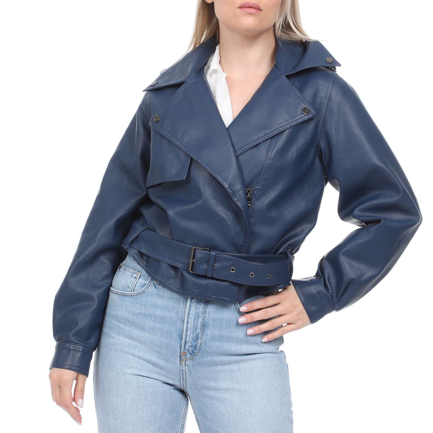 Γυναικεία/Ρούχα/Πανωφόρια/Τζάκετς 'ALE - Γυναικείο jacket 'ALE μπλε