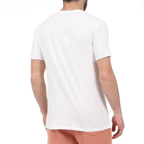 DIRTY LAUNDRY-Ανδρική κοντομάνικη μπλούζα DIRTY LAUNDRY λευκή