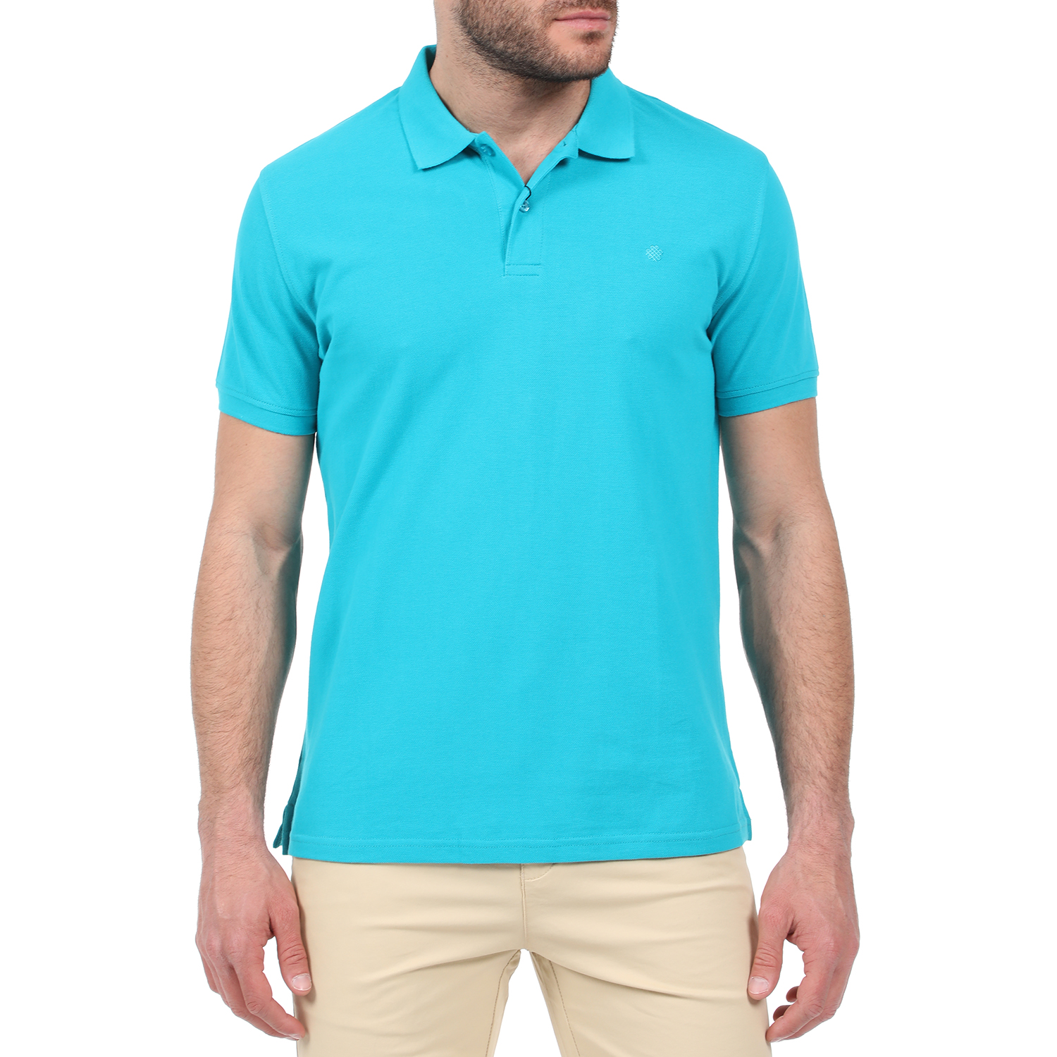 Ανδρικά/Ρούχα/Μπλούζες/Πόλο DORS - Ανδρική polo μπλούζα DORS γαλάζια