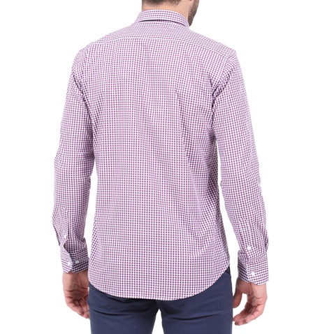 DORS-Ανδρικό πουκάμισο DORS μοβ