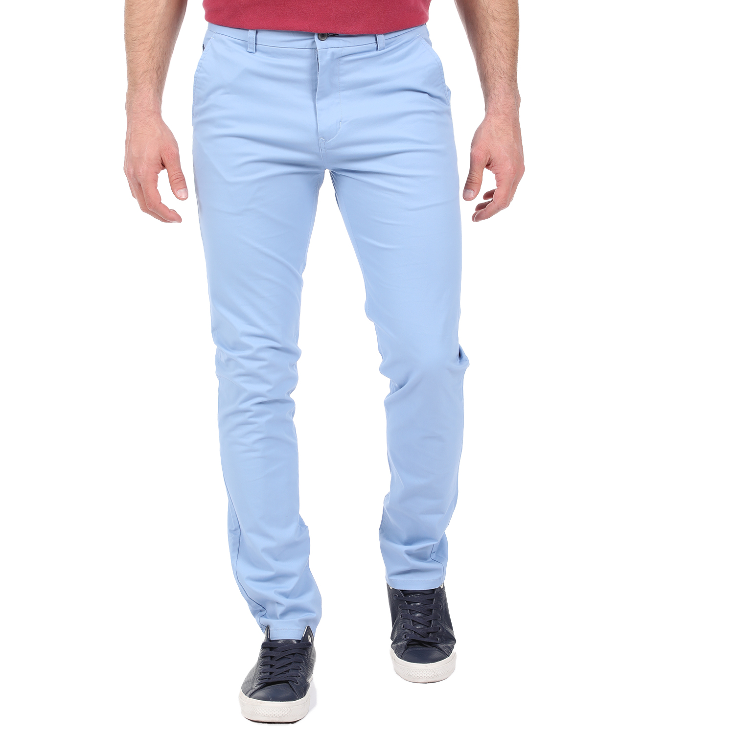 Ανδρικά/Ρούχα/Παντελόνια/Chinos DORS - Ανδρικό chino παντελόνι DORS γαλάζιο
