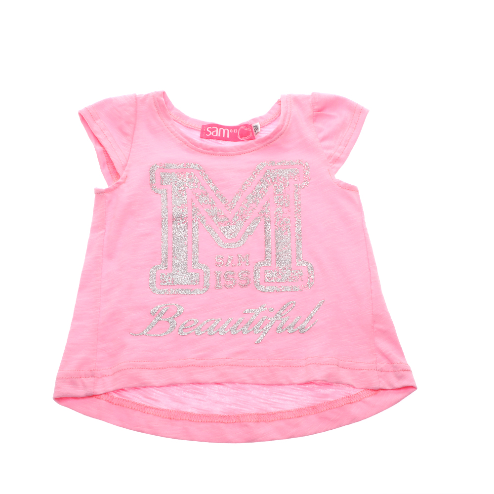 SAM 0-13 Παιδική μπλούζα SAM 0-13 MISS BEAUTIFUL ροζ