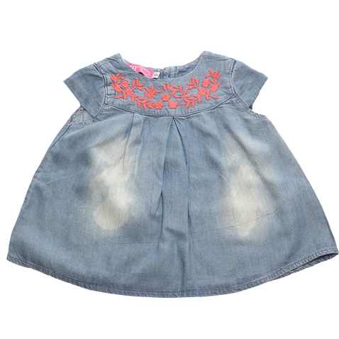 SAM 0-13-Παιδικό τζιν φόρεμα για κορίτσια SAM 0-13 μπλε 