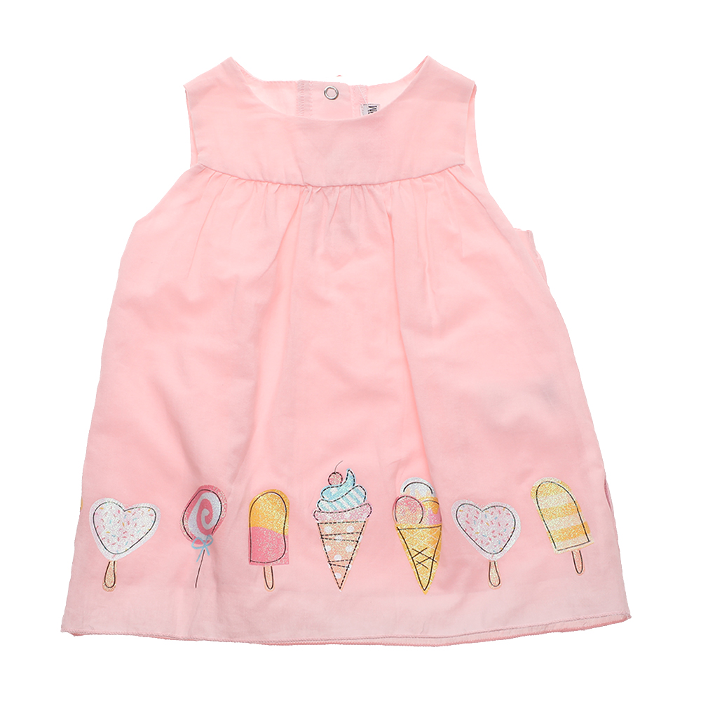 Παιδικά/Girls/Ρούχα/Φορέματα Κοντομάνικα-Αμάνικα SAM 0-13 - Παιδικό φόρεμα SAM 0-13 ροζ
