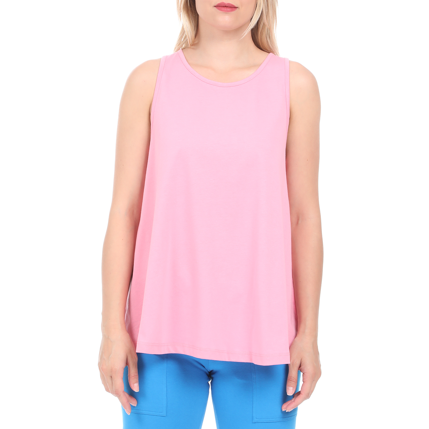 Γυναικεία/Ρούχα/Αθλητικά/T-shirt-Τοπ BODYTALK - Γυναικεία αμάνικη μπλούζα BODYTALK ροζ
