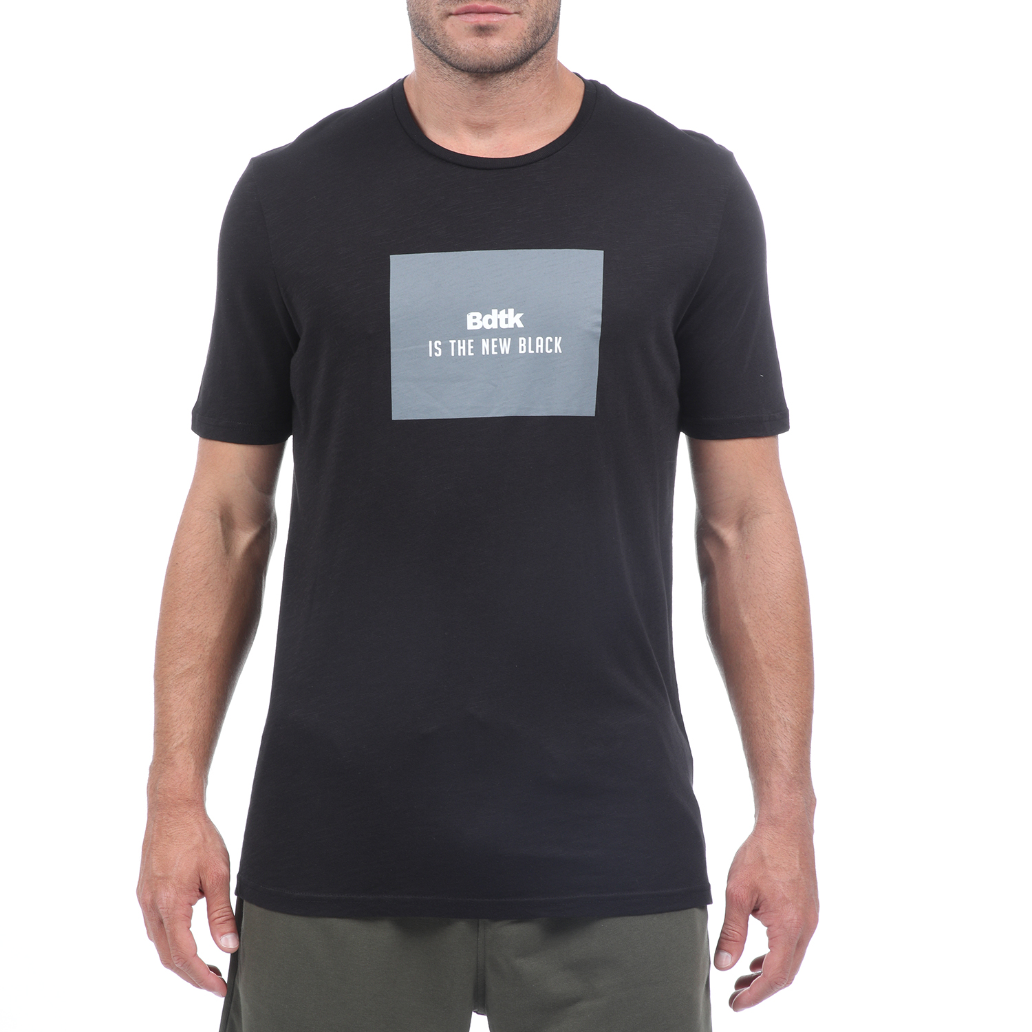 Ανδρικά/Ρούχα/Αθλητικά/T-shirt BODYTALK - Ανδρικό t-shirt BODYTALK μαύρο