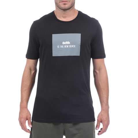 BODYTALK-Ανδρικό t-shirt BODYTALK μαύρο