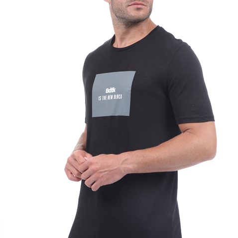BODYTALK-Ανδρικό t-shirt BODYTALK μαύρο