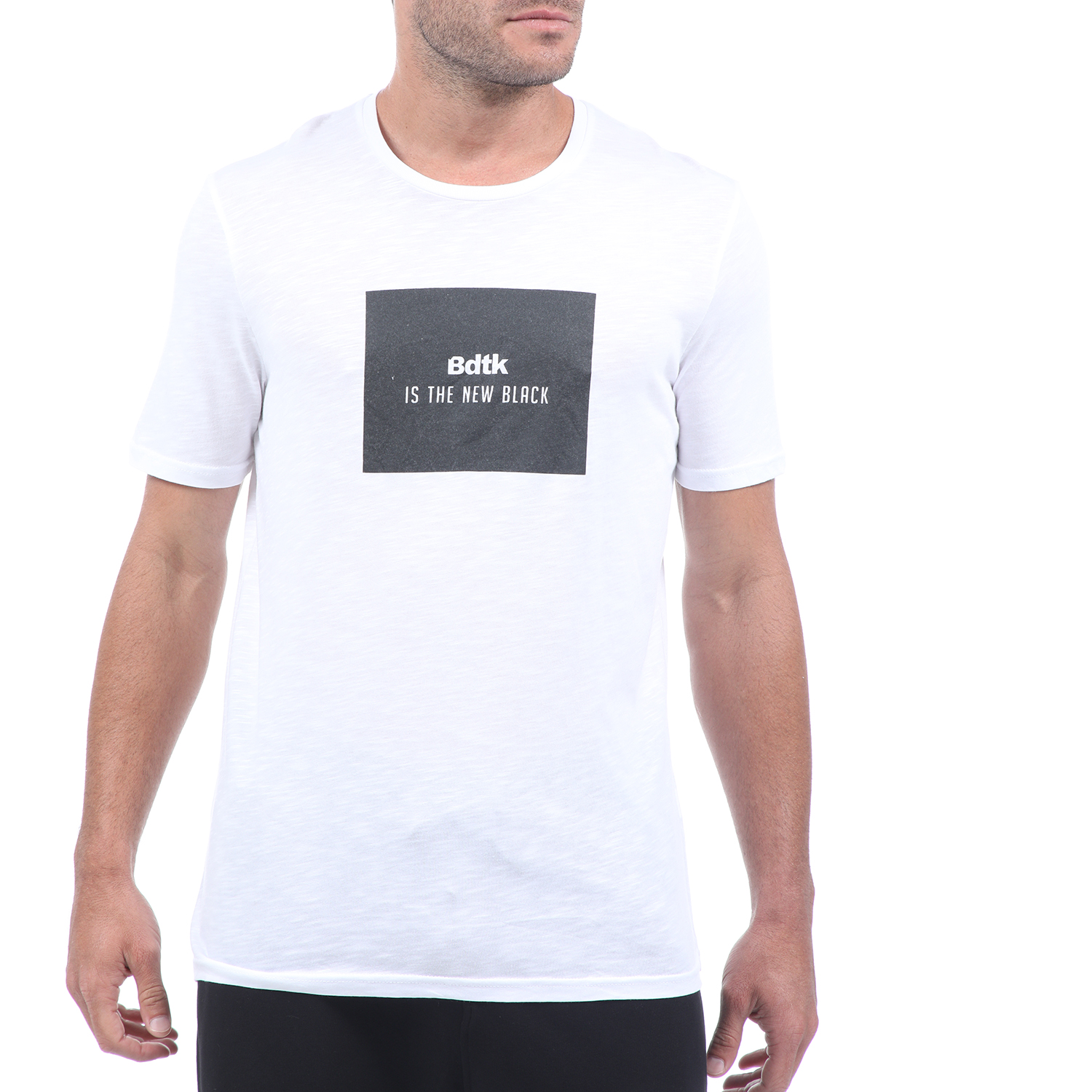 Ανδρικά/Ρούχα/Αθλητικά/T-shirt BODYTALK - Ανδρικό t-shirt BODYTALK λευκό