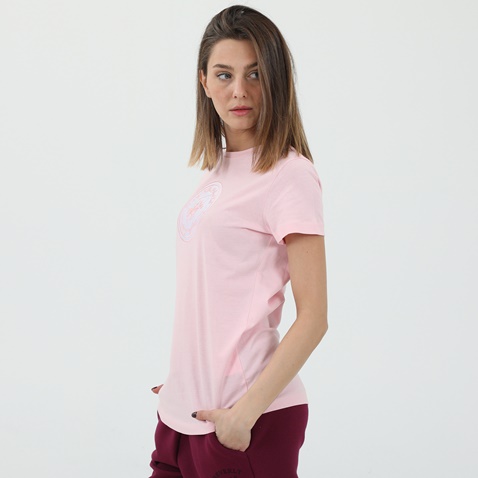 BEVERLY HILLS POLO CLUB-Γυναικείο t-shirt BEVERLY HILLS POLO CLUB ροζ