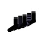 BJORN BORG-Unisex κάλτσες σετ των 5 BJORN BORG μαύρες μπλε