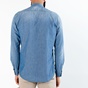 EDWARD JEANS-Ανδρικό jean πουκάμισο EDWARD JEANS LIMES-AM μπλε