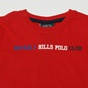 BEVERLY HILLS POLO CLUB-Παιδικό t-shirt BEVERLY HILLS POLO CLUB BHJ.1S1.042.007 κόκκινο