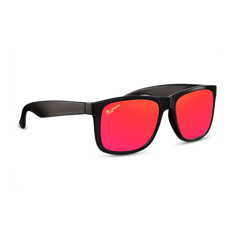 Γυναικεία/Αξεσουάρ/Γυαλιά/Ηλίου CAPRAIA - Unisex γυαλιά ηλίου CAPRAIA ROVELLO 4 κόκκινα μαύρα