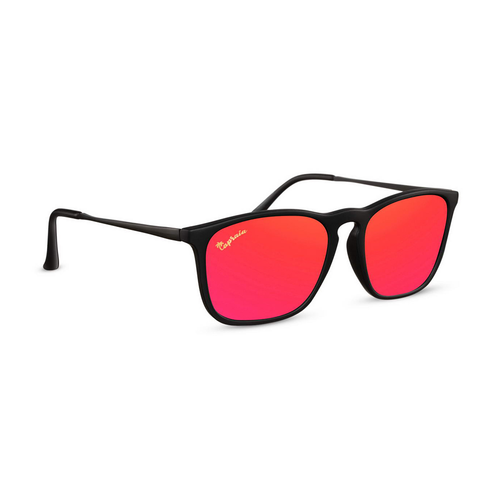 Γυναικεία/Αξεσουάρ/Γυαλιά/Ηλίου CAPRAIA - Unisex γυαλιά ηλίου CAPRAIA AVARENGO 4 κόκκινα μαύρα