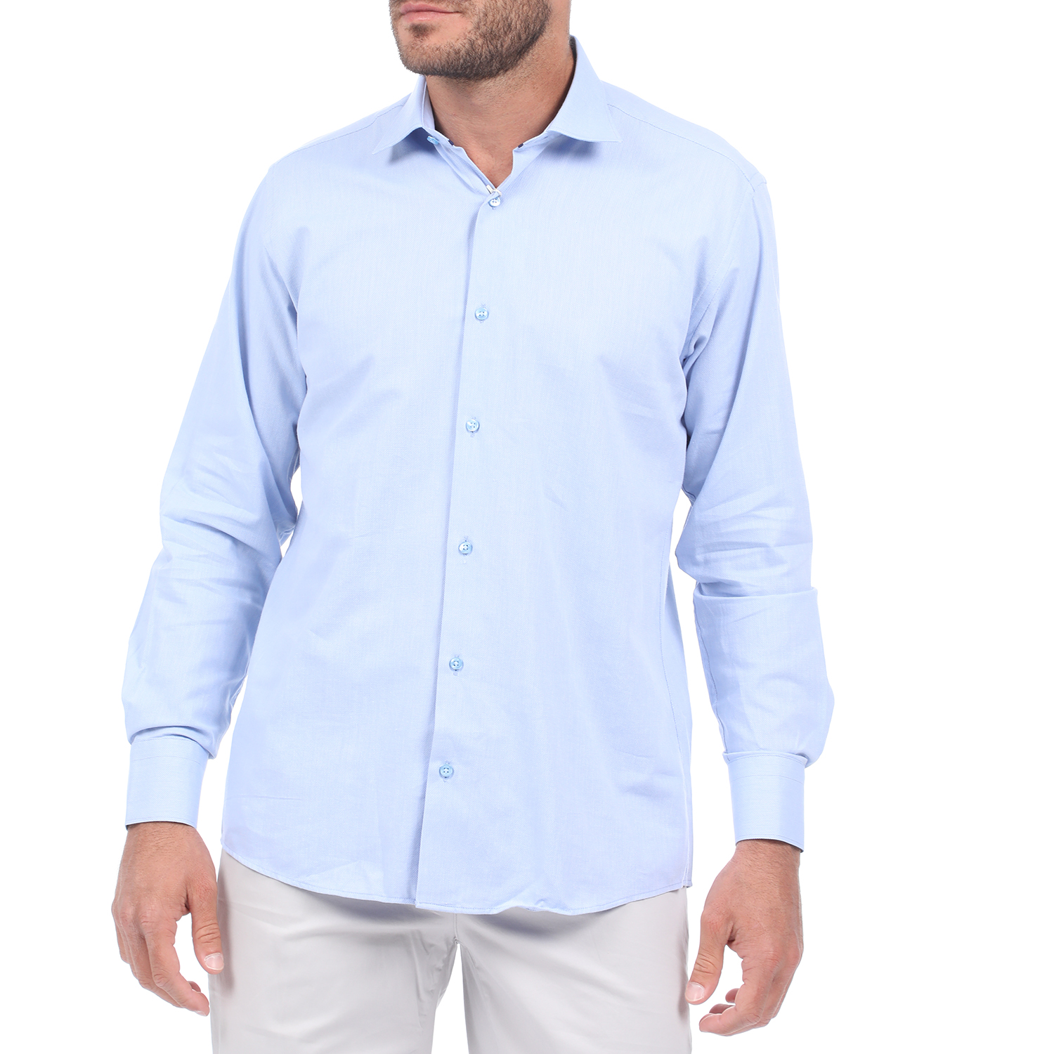 MARTIN & CO MARTIN & CO - Ανδρικό πουκάμισο MARTIN & CO REGULAR FIT μπλε