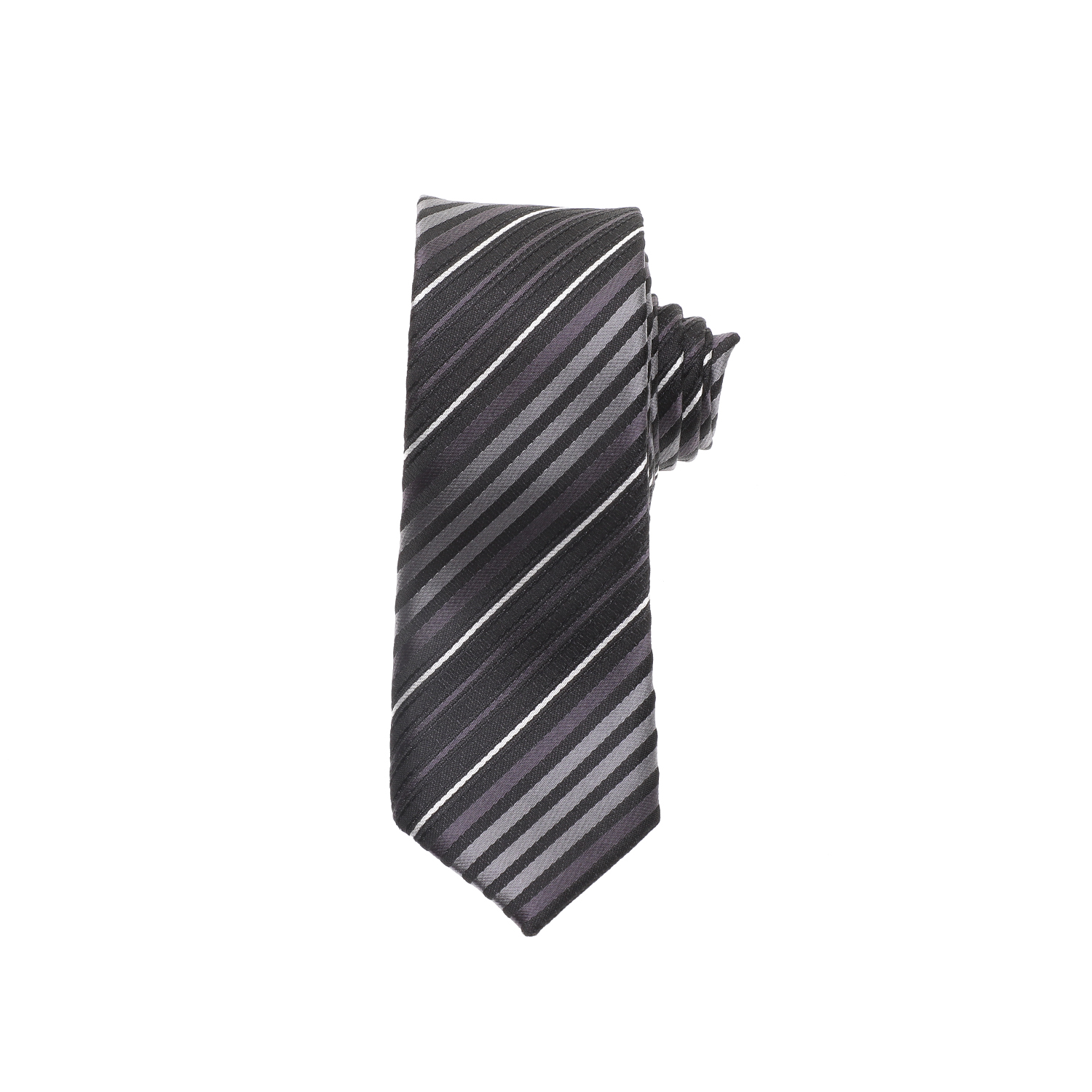 MARTIN & CO MARTIN & CO - Ανδρικό σετ από γραβάτα και μαντήλι MARTIN & CO μαύρο γκρι