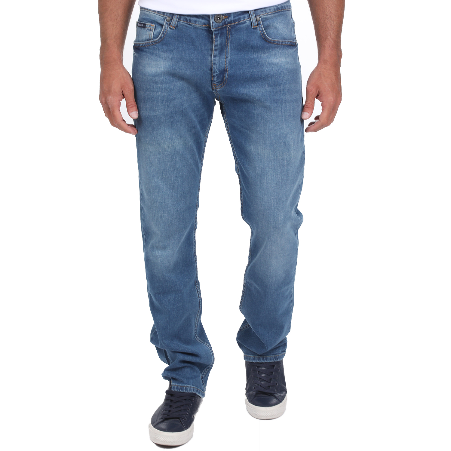 Ανδρικά/Ρούχα/Τζίν/Straight DORS - Ανδρικό τζιν παντελόνι DORS μπλε