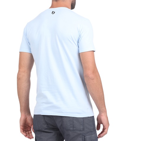 BATTERY-Ανδρικό t-shirt BATTERY SINGLE μπλε