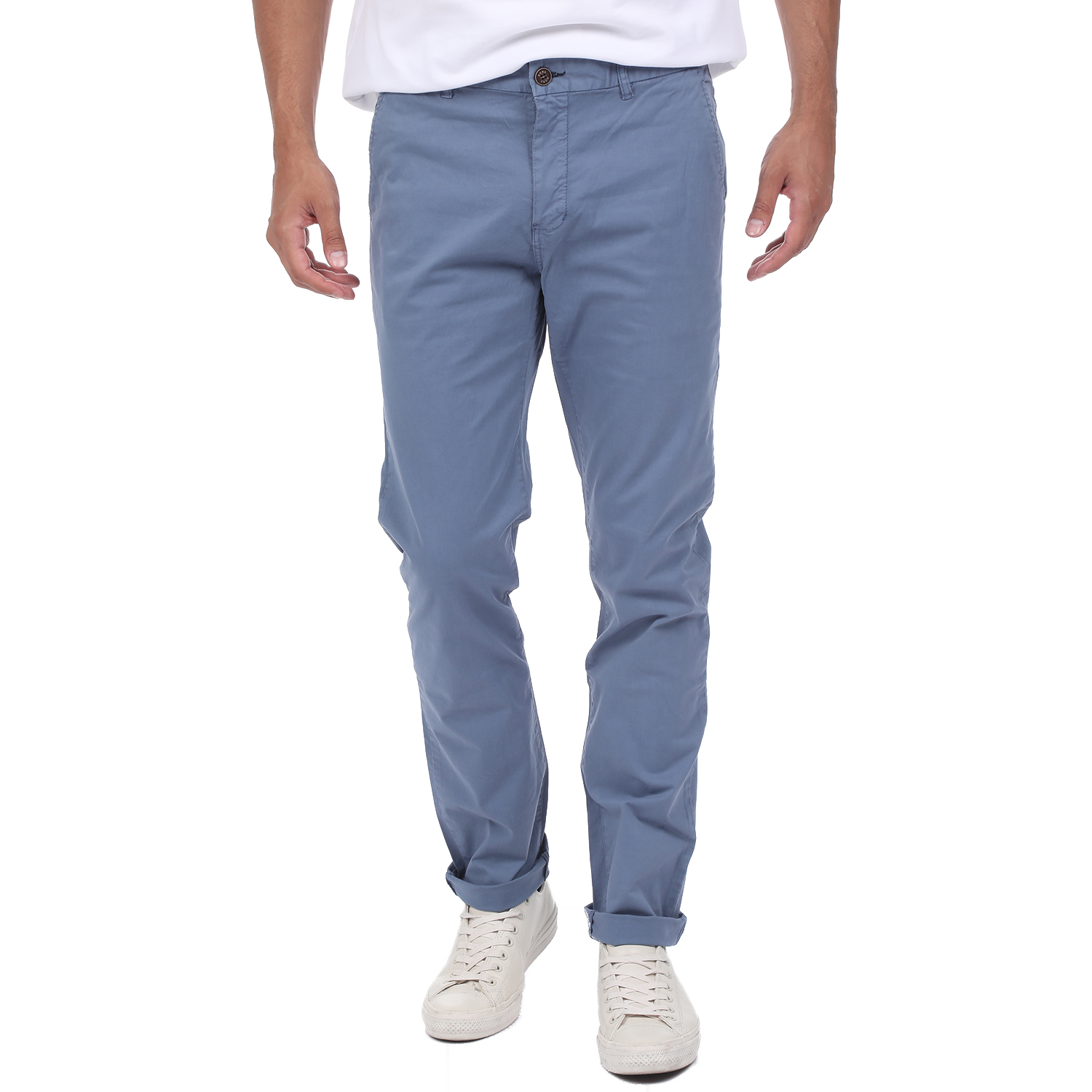 Ανδρικά/Ρούχα/Παντελόνια/Chinos DORS - Ανδρικό chino παντελόνι DORS μπλε