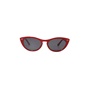 VQF-Γυναικεία γυαλιά ηλίου VQF κόκκινα μαύρα