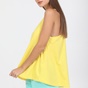 BODYTALK-Γυναικεία αμάνικη μπλούζα BODYTALK κίτρινη