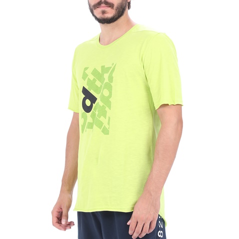BODYTALK-Ανδρικό t-shirt BODYTALK κίτρινη
