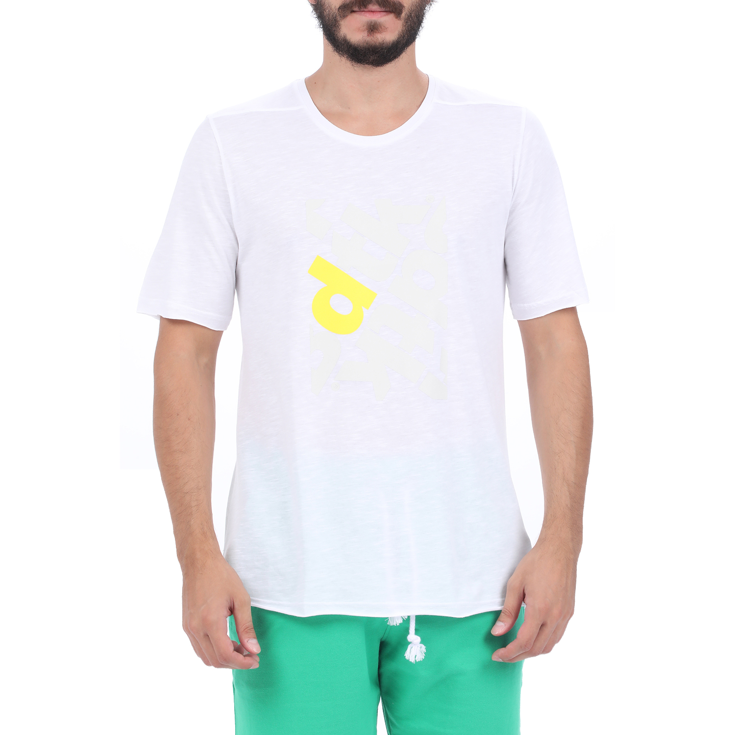 Ανδρικά/Ρούχα/Αθλητικά/T-shirt BODYTALK - Ανδρικό t-shirt BODYTALK λευκό