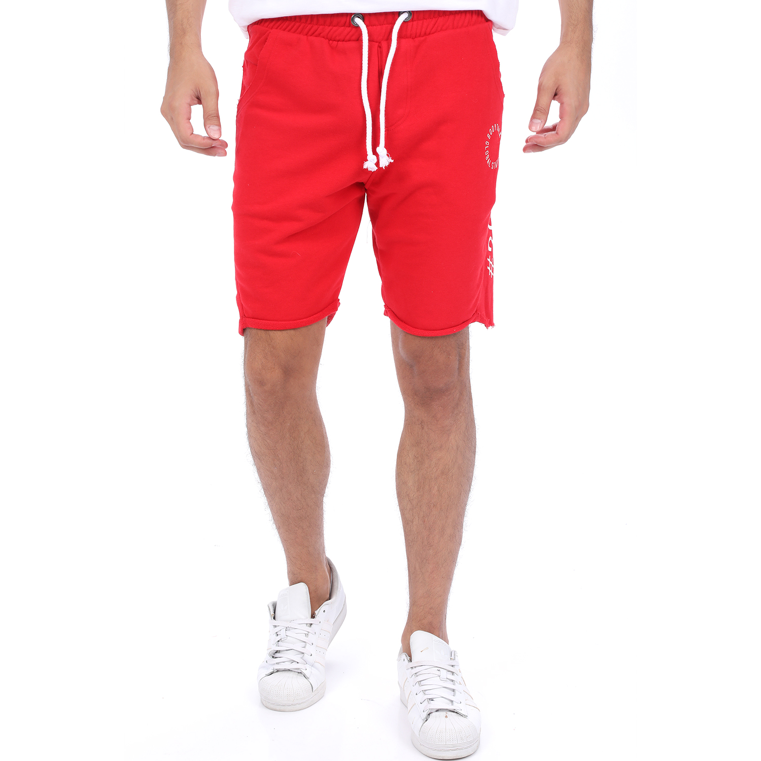 Ανδρικά/Ρούχα/Σορτς-Βερμούδες/Αθλητικά BODYTALK - Ανδρική βερμούδα BODYTALK STATEMENT κόκκινη