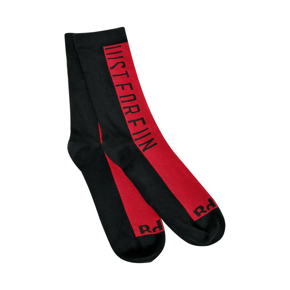 BODYTALK Ανδρικές κάλτσες BODYTALK XSOC μαύρες κόκκινες