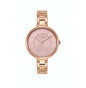 VOGUE-Γυναικείο ρολόι με ατσάλινο μπρασελέ VOGUE Monte Carlo ροζ χρυσό