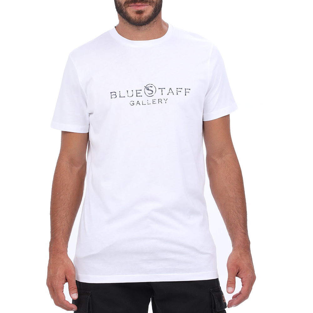 Ανδρικά/Ρούχα/Μπλούζες/Κοντομάνικες BSG - Ανδρικό t-shirt BSG SUMMER λευκό
