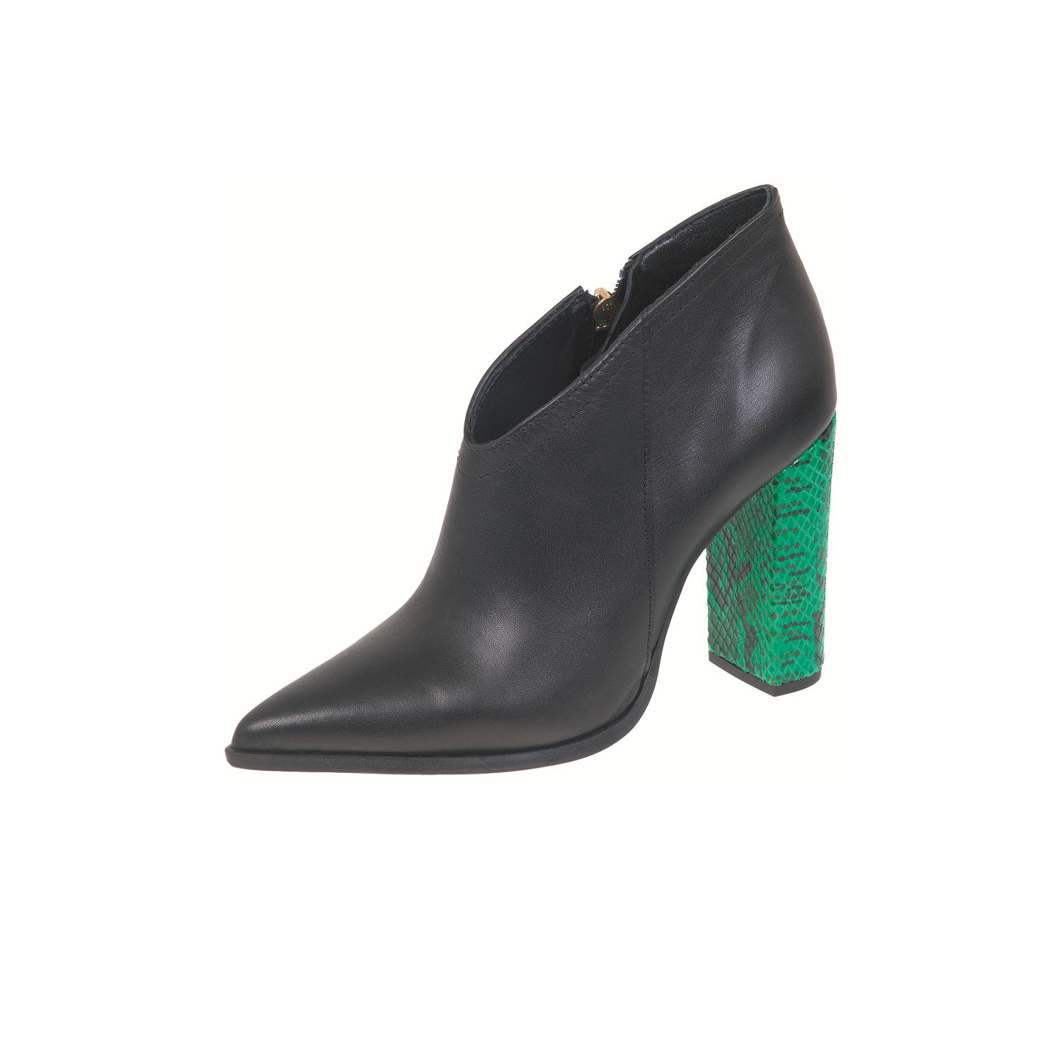 Γυναικεία/Παπούτσια/Μπότες-Μποτάκια/Μποτάκια WALL STREET - Γυναικεία ημίμποτα ADAMS WALL STREET μαύρα πράσινα