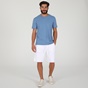 DIRTY LAUNDRY-Ανδρική μπλούζα DIRTY LAUNDRY FRONT STITCHES SLUB γαλάζια