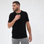 BODYTALK-Ανδρικό αθλητικό t-shirt BODYTALK CREWNECK ΚΜ μαύρο
