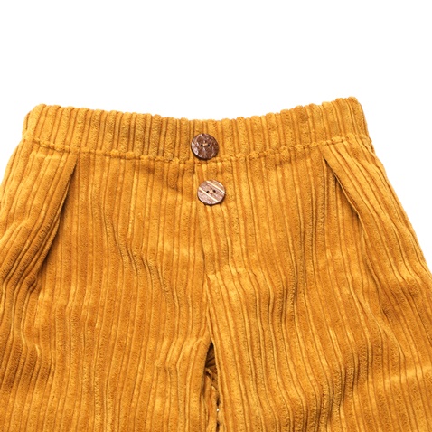 SAM 0-13-Παιδική κοτλέ παντελόνα SAM 0-13 κίτρινη