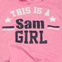 SAM 0-13-Παιδκό σετ φόρμας SAM 0-13 THIS IS SAM GIRL μαύρο ροζ