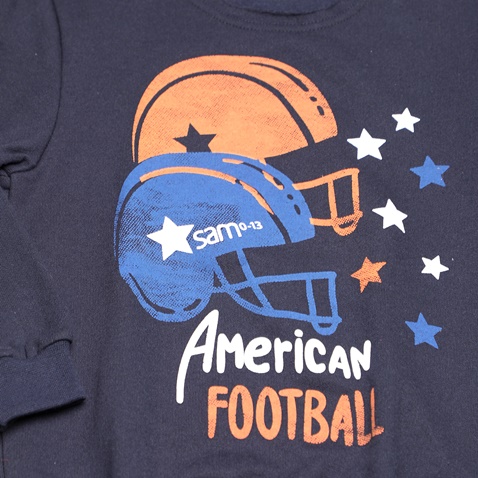 SAM 0-13-Παιδικό σετ φόρμας SAM 0-13 AMERICAN FOOTBALL μπλε