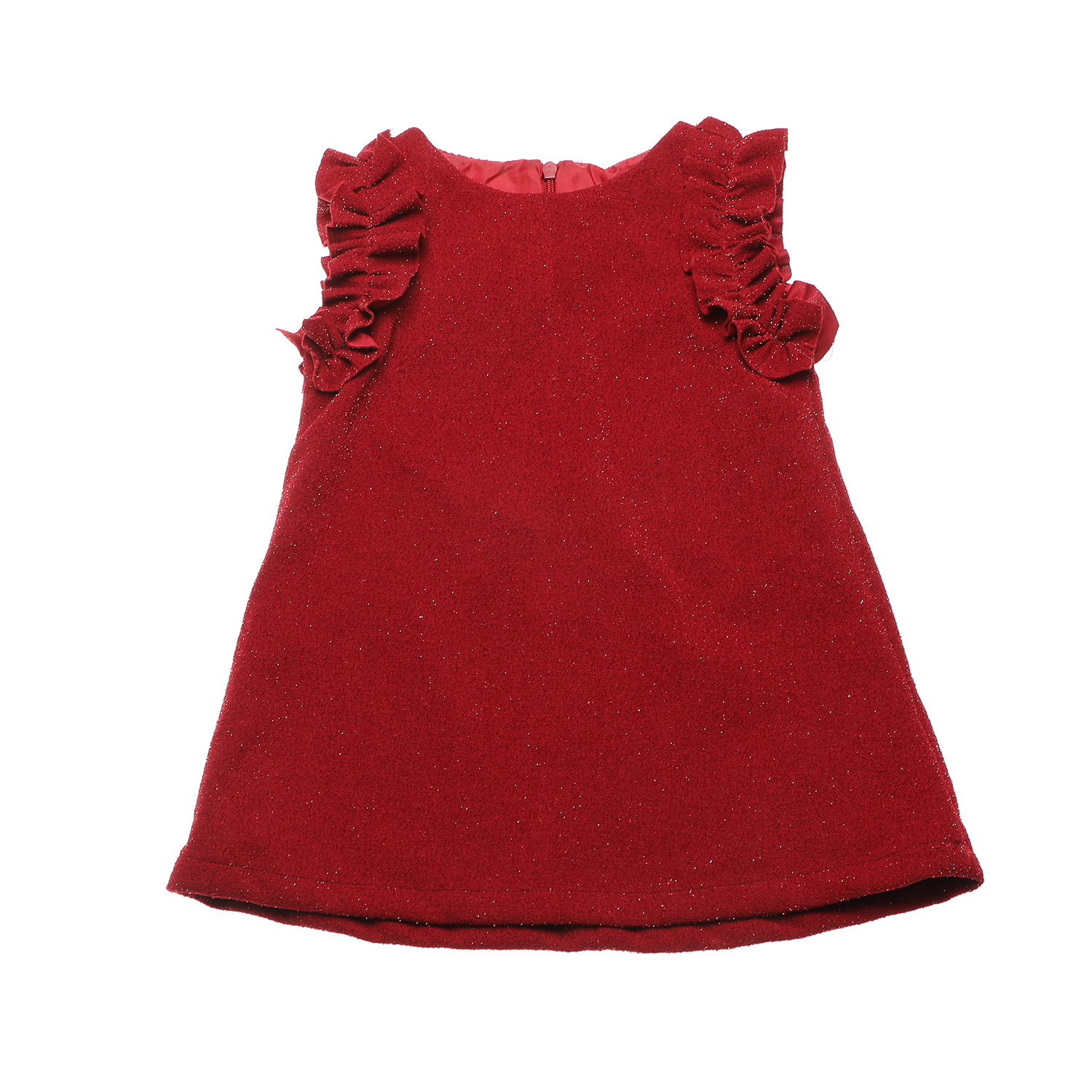 Παιδικά/Girls/Ρούχα/Φορέματα Κοντομάνικα-Αμάνικα SAM 0-13 - Παιδικό φόρεμα SAM 0-13 κόκκινο