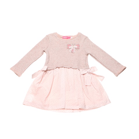 SAM 0-13-Παιδικό πλεκτό φόρεμα SAM 0-13 ροζ