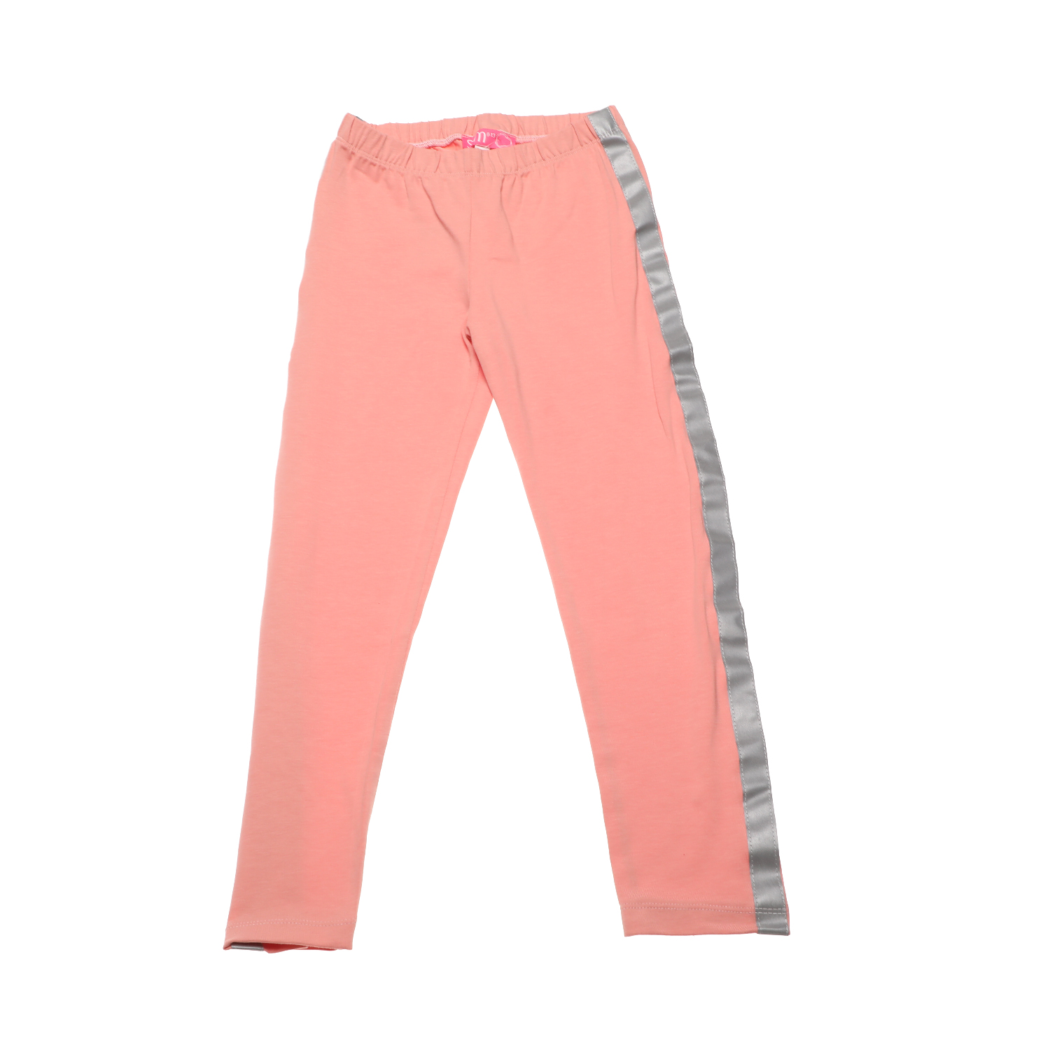 Παιδικά/Girls/Ρούχα/Παντελόνια SAM 0-13 - Παιδικό κολάν SAM 0-13 ροζ ασημί
