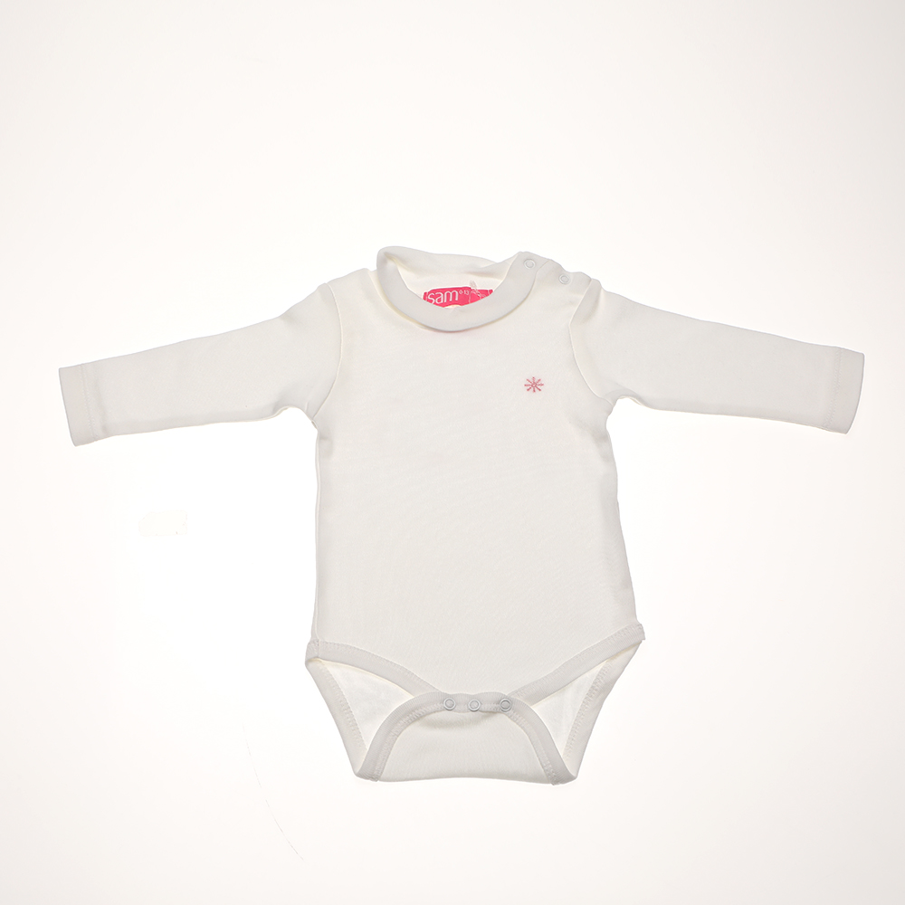 Παιδικά/Baby/Ρούχα/Φορμάκια-Κορμάκια SAM 0-13 - Βρεφικό φορμάκι SAM 0-13 εκρού