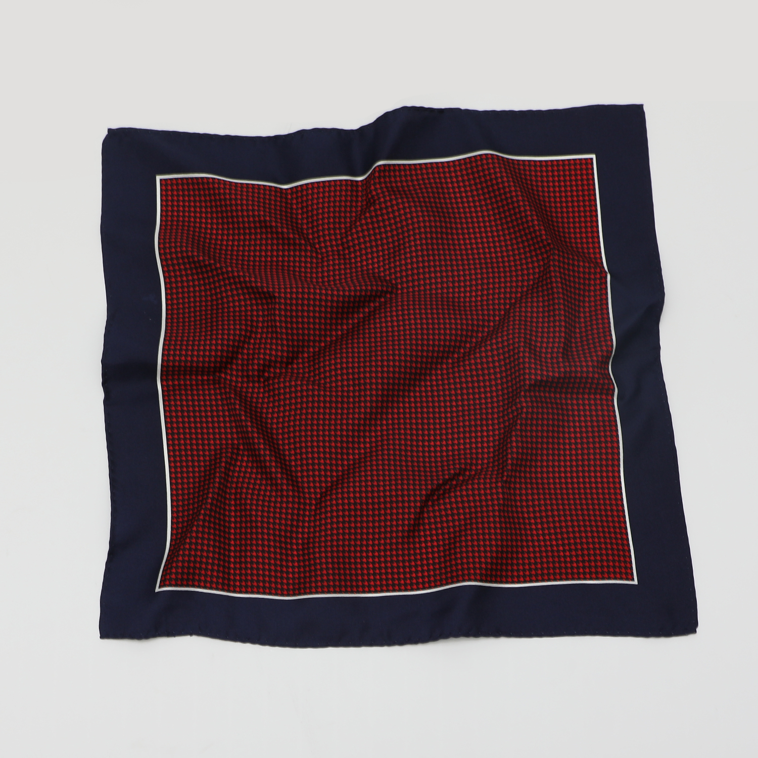 Ανδρικά/Αξεσουάρ/Φουλάρια-Κασκόλ-Γάντια MARTIN & CO - Ανδρικό μαντήλι τσέπης MARTIN & CO κόκκινο μπλε